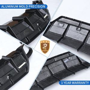 Diffuseur de pare-chocs arrière en carbone sec style 1016 pour Lamborghini Urus S & Urus Performante 2022-2026 - Product Image 3