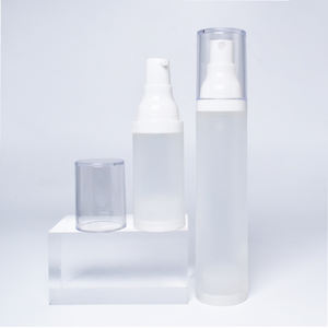 Juego de botellas de plástico PP para cosméticos, botellas de viaje <span class=keywords><strong>sin</strong></span> aire personalizadas, <span class=keywords><strong>protector</strong></span> <span class=keywords><strong>solar</strong></span> para loción, bomba de presión al vacío, botella de prueba de 10ml - Product Image 6