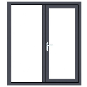 Portes d'entrée aux meilleurs <span class=keywords><strong>prix</strong></span> – Designs de portes en verre trempé, extérieures, en <span class=keywords><strong>aluminium</strong></span>, battantes, avec design graphique, classiques, doubles, commerciales - Product Image 3