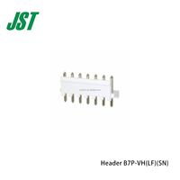 Connecteurs rectangulaires JST B7P-VH(LF)(SN) CONN HEADER VERT 7POS 3.96MM, interconnexions, broches mâles, alliage de cuivre, 250V