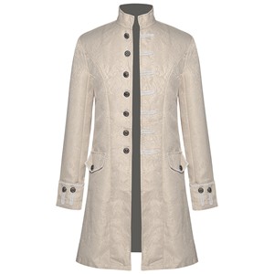 Abrigo Largo Gótico para Hombre Adulto, Estilo Steampunk con Capucha, Disfraz de Vampiro para Halloween, Gabardina - Product Image 2
