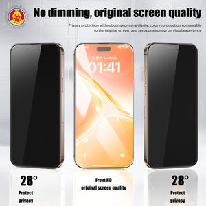 Monkey king Glass 28 ° Privacy Protecteur d'écran de téléphone en verre trempé pour iPhone 17 Air/17 Pro/17 Pro Max Protecteur de verre pour téléphones mobiles - Product Image 4