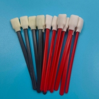 Bâtonnet de nettoyage de précision sans peluches en PP rouge 707, bâtonnet de nettoyage automobile, bâtonnet en mousse carré pour le nettoyage d'imprimantes