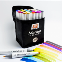 Ensemble de stylos de dessin et de peinture à double pointe, marqueurs permanents à base d'alcool pour l'art