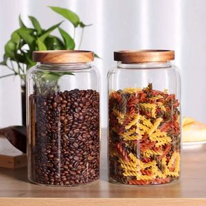 Wholesale High Quality <b>Kitchen</b> Heat Resistant Eco-Friendly Vacuum Seal Large Capacity High Borosilicate Glass Food <b>Storage</b> <b>Jars</b> - Product Image 3