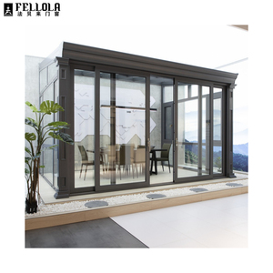 Prefab Portable Conservatory Patio Enclosure Glass Cabins Garden Rooms