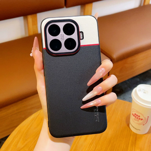 Funda para Teléfono Xiaomi 17T, Diseño de Tres Piezas en Dos Colores, para Xiaomi 17T Pro, 17 Max, 17, 15, 14, 13, <span class=keywords><strong>12</strong></span> Ultra, Minimalista, de Cuero Liso - Product Image 5