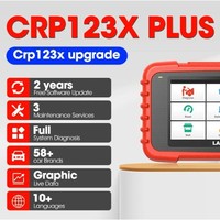 Launch X431 CRP123X PLUS Escáner de Diagnóstico Automotriz OBD II de Sistema Completo para el Mercado Internacional