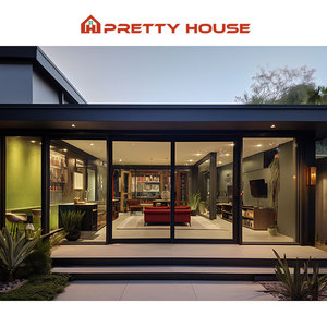 Hurricane tác động 3 Bảng điều chỉnh Patio cửa trượt tất cả kính biệt thự Patio nhôm cửa trượt - Product Image 5