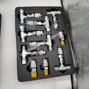 Детали для строительной техники, гидравлическая испытательная муфта из нержавеющей стали, комплект гидравлической муфты для испытания давления - Product Image 4