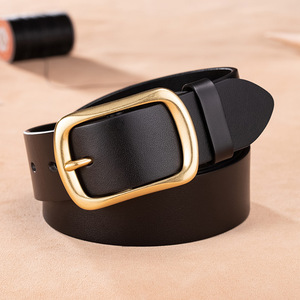 <span class=keywords><strong>Cinturón</strong></span> de cuero genuino de capa superior Cinturones de hombre Hebilla de cobre Fabricante de cinturones Ventas al por mayor Artículo <span class=keywords><strong>en</strong></span> <span class=keywords><strong>línea</strong></span> popular - Product Image 5