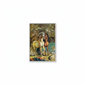 Apollo's Horses <b>Canvas</b> Print: Majestic Art Reproduction Wall Decor,WHITE <b>FRAMED</b> <b>CANVAS</b> - Product Image 2