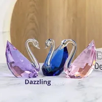Ornements classiques en cristal artificiel K9 de fabrication chinoise - Cadeaux pour les amoureux, les mariages, la Saint-Valentin