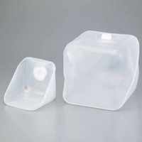 Bon marché Prix 10L 20L Seau En Plastique Bon Joint Aucune Fuite Jerry Can Pliable Avec Trous Robinet Sans Poignée Dans La Boîte