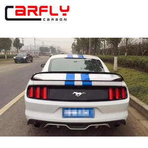 Becquet arrière noir carbone GT, pour kit de carrosserie <span class=keywords><strong>Mustang</strong></span> - Product Image 6