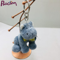 Fabricant de porte-clés jouets en peluche personnalisés grossistes de jouets animaux en peluche ours lion ours polaire hippopotame porte-clés jouets en peluche
