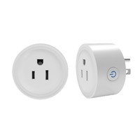 SIXWGH ETL UL FCC Prise Intelligente Mini WiFi de Haute Qualité, Prise Murale Américaine avec Télécommande et Fonction de Minuterie pour la Vente en Gros