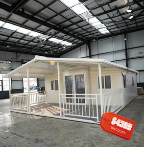 Casa Prefabricada de 10 pies x 20 pies, Casa Pequeña Prefabricada, Contenedor Modular de Lujo de 40 pies, <span class=keywords><strong>Casas</strong></span> Prefabricadas <span class=keywords><strong>para</strong></span> <span class=keywords><strong>Acampar</strong></span> - Product Image 2