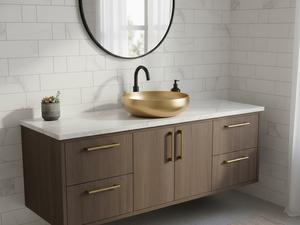 Évier de cuisine style antique en laiton fait main, surface martelée, finition laiton poli, à cuve unique, pour cuisine de ferme - Product Image 2