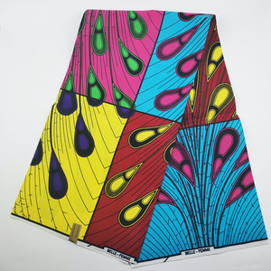 Sáp In Siêu Polyester Châu Phi Vải Sáp 100% Polyester - Product Image 2