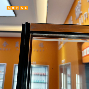 Điện thẳng đứng cửa kính đồ uống mát Tủ đông <span class=keywords><strong>Showcase</strong></span> cho siêu thị bia hiển thị cho tủ lạnh sử dụng - Product Image 4