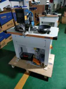 Machine à coudre industrielle automatique à point de chaînette à lit plat haute vitesse pour boutons-pression en plastique ZOYER ZY9811-509 - Product Image 3