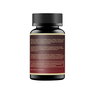 Natuurlijke gezondheid maca capsules, sterke mannen supplementen, zwarte maca wortel capsules, maca extract capsules - Product Image 5