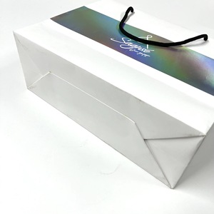 Tùy chỉnh Túi Giấy túi quà tặng, tái chế vải thân thiện với môi túi xách cho hàng tạp hóa mua sắm - Product Image 5