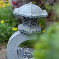 Lampe LED de jardin de luxe en résine, étanche, personnalisée, pour décoration extérieure de Noël, vente chaude en usine