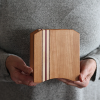 JUNJI Porte-serviettes en bois au design élégant, décoration de table de cantine pour le bureau, la maison et l'hôtel, porte-serviettes en papier