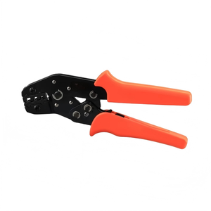 <b>Tools</b> Mini European Terminal <b>Crimping</b> Pliers 6-16mm Front Entry High Carbon Steel Industrial <b>Wire</b> Crimper - Product Image 1