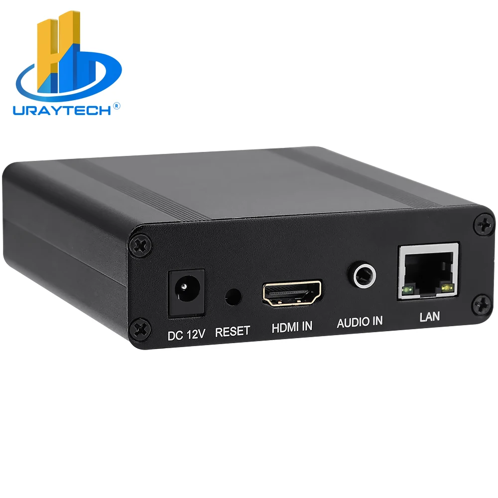 Видеокодер URay HEVC HD HDMI-IP IPTV HD 1080P 1080i кодировщик прямой трансляции H.265 H.264 SRT