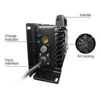 Chargeur de batterie au lithium OEM 72V 1400W, chargeur rapide pour scooter électrique, moto, voiturette de golf