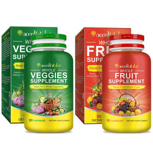 Acentiallabs organik meyve sebze takviyesi kapsül-meyve sebze tozu ile Multivitamin Veggie ve meyve kapsülleri - Product Image 6