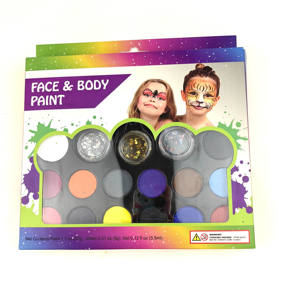 Pintura de arte corporal promocional, pintura a base de agua, disfraz no tóxico, maquillaje, kit de pintura facial profesional - Product Image 5