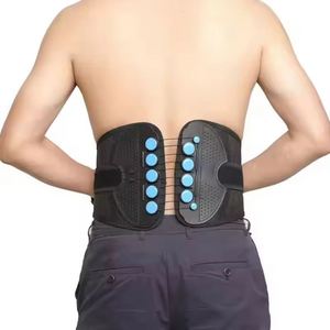 Lightweight Breathable Lumbar Support <b>Belt</b> with Dual PP Plates Pulley System and Adjustable Straps for Sports Extended Sitting - Product Image 1