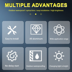 LELANPU Faro da Lavoro a LED Cromato da 10 Pollici con Proiettore Laser per Camion, Fuoristrada 4x4, Moto, Auto, Jeep - Product Image 6