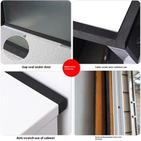 ZS marque FP001 modèle adhésif simple face isolant porte fenêtre bande anti-insectes coupe-vent éponge mousse son caoutchouc