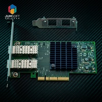Tarjeta de red para servidor con cable de perfil alto Popular MCX4121A-XCAT Connect X-4 Lx EN 10GbE de doble puerto SFP28 PCIe 3.0 X16 en stock