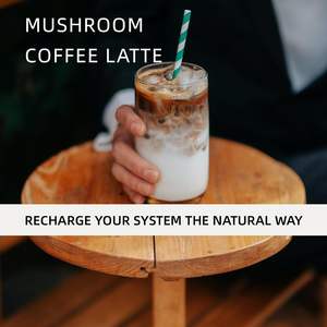 Café Orgánico de Hongos con Ashwagandha y Melena de León, Marca Privada OEM/ODM, Suplemento Energético para Mejorar la Inmunidad - Product Image 5