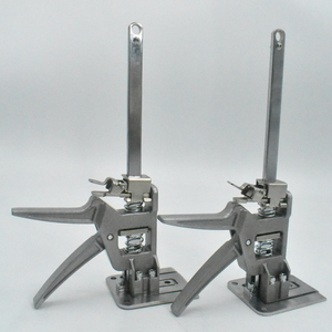 2 Buah Alat Penghemat Tenaga dengan 2 Kecepatan Turun 170mm 7 inci, Alat Dongkrak Genggam Portabel, Pengatur Ketinggian, Perangkat Pengangkat - Product Image 1