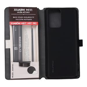 Xiuabni Mi11T Mi11T Pro Funda Protectora Trasera de Cuero PU, Pieza de Repuesto - Product Image 1