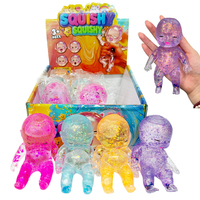 Jouet anti-stress à remontée lente, pailleté, souple et mignon, 14 cm, Natasha, poupée bébé amusante à presser, cadeau pour soulager le stress