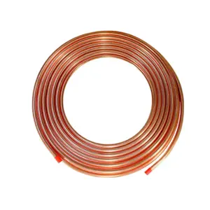 Pipe Scrap CuZn5 C21000 H96 Copper Pancake Coil Cooper Pipe, Straight Cooper Pipe and Capillary Tube 0.3mm~80mm 2mm~610mm