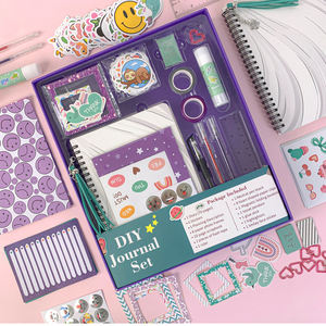 ตุ๊กตาบาร์นและสมุดเก็บภาพสำหรับเด็กวัยรุ่นที่น่ารักชุดอุปกรณ์สำหรับของขวัญวันเกิดสุดเจ๋งชุดสมุดรายวันแบบทำมือสำหรับเด็กผู้หญิง - Product Image 6