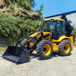 Excavadora Cargadora de Ruedas 4x4 Fabricada en China, Excavadora Retroexcavadora Articulada con Ruedas 4x4 en Venta - Product Image 2