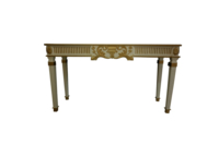 Console de Table en bois style Antique, meuble de luxe couleur Antique