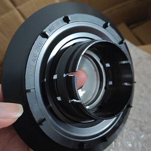 Cache-roues en aluminium pour voitures particulières, <span class=keywords><strong>prix</strong></span> d'usine, vis, capuchons argentés noirs pour Benz, <span class=keywords><strong>enjoliveurs</strong></span> de moyeu central 145MM 154MM - Product Image 5