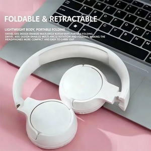 Auriculares de Color Sólido, Auriculares Modernos para la Escuela y el Trabajo, Auriculares Bluetooth para Computadora - Product Image 2