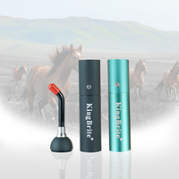 Stylo de luminothérapie LED portable à lumière rouge pulsée, double torche ciblée pour soins de beauté